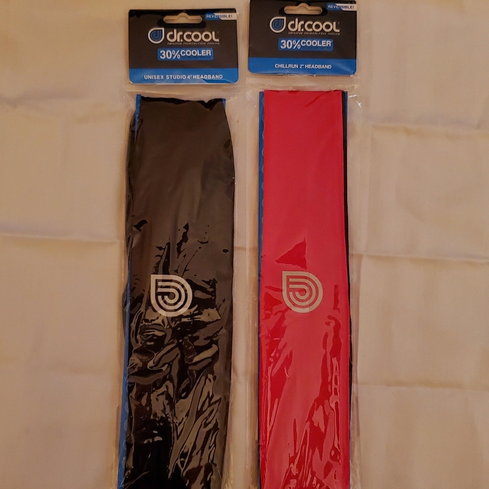 Dr. Cool Headbands, set of two, NWT!
